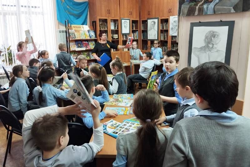 Учащиеся 2 классов МБОУ &amp;quot;ЦО №6&amp;quot; завершили цикл библиотечных уроков &amp;quot;Открываем журнальное царство&amp;quot;..