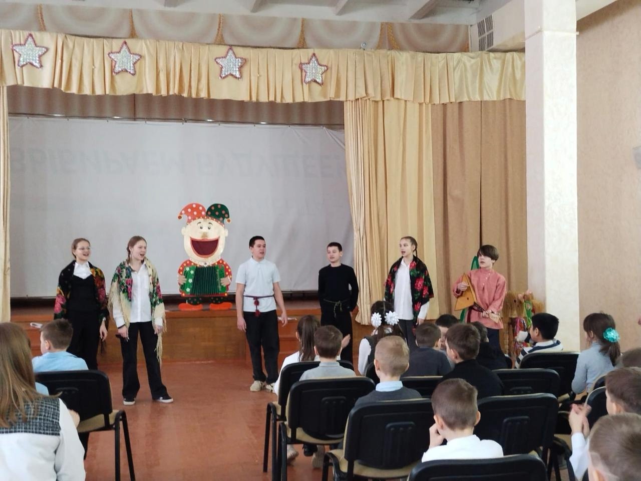 В 1 х классах состоялась праздничная фольклорная программа &amp;quot;Масленица&amp;quot;..